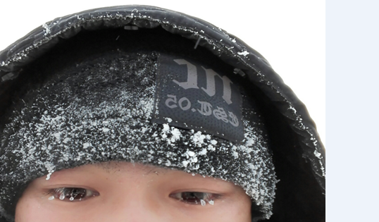 就算冰天雪地，，，，，万丈玄冰，，，，，他们依旧创立事业