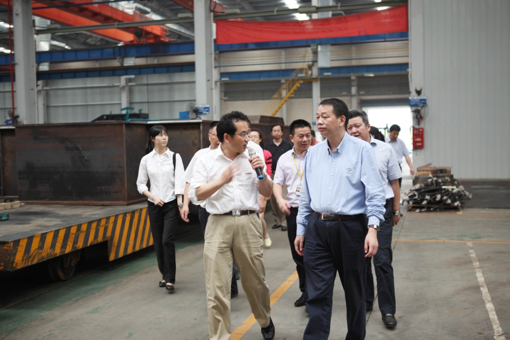 长沙市委常委文树勋一行调研云顶国际yd888智能