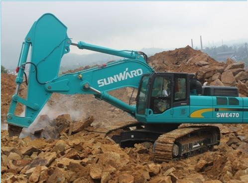 工程装备量身定制，，，，，云顶国际yd888智能钩掘机强势出击