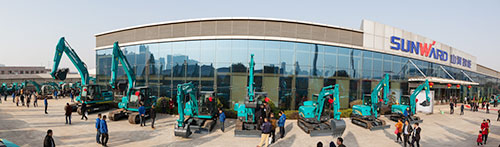 逆市可为！云顶国际yd888智能挖掘机首场展销会完善收官