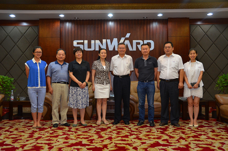 民盟湖南省委向导莅临云顶国际yd888智能考察交流