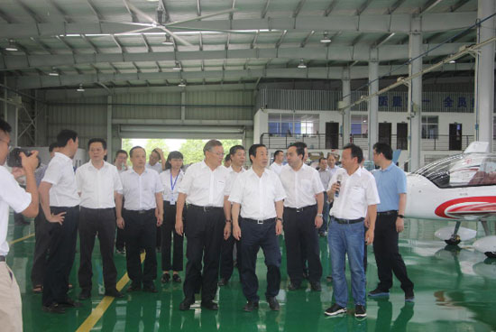 达哲省长调研云顶国际yd888科技：要捉住通航生长的机缘