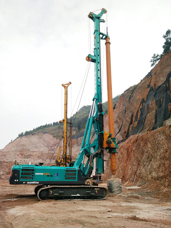 效率横跨两倍！云顶国际yd888智能SWDM360旋挖钻名动贵阳