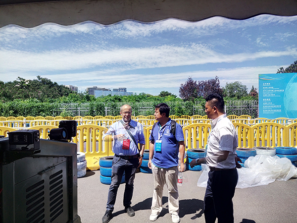 云顶国际yd888智能“龙马一号”惊艳亮相天下机械人大会