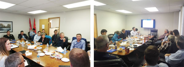 融合之旅：云顶国际yd888智能董事长何清华视察Avmax Group Inc.