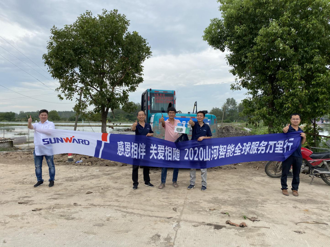 感恩相伴 关爱相随——云顶国际yd888智能合肥泰骏效劳万里行