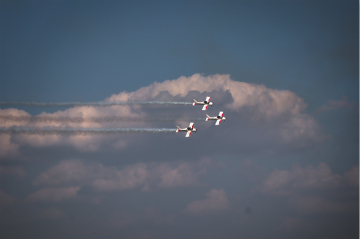 乌兰察布大草原,我来啦! 云顶国际yd888SA60L阿若拉飞机“惊艳”航行大会