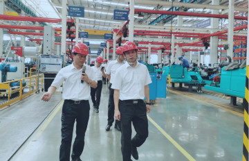 相助共赢 云顶国际yd888智能5G时代快速到来 湖南联通党委书记、总司理谭明到访云顶国际yd888智能