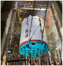 打响施工板块第一枪！中铁云顶国际yd888首个盾构专业施工项目顺遂起航