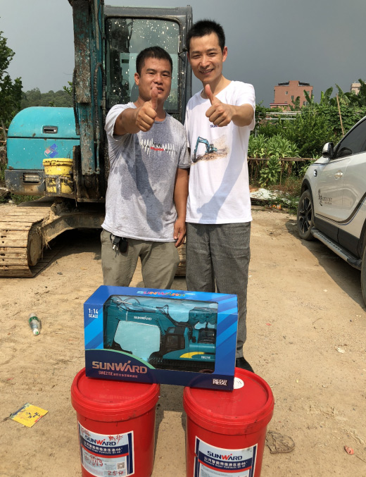 云顶国际yd888智能挖掘机获最高评价，，，就是用得惬意！