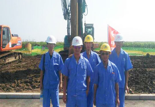 打下“东北第一桩”，，，，沈阳帝铂旋挖队火了