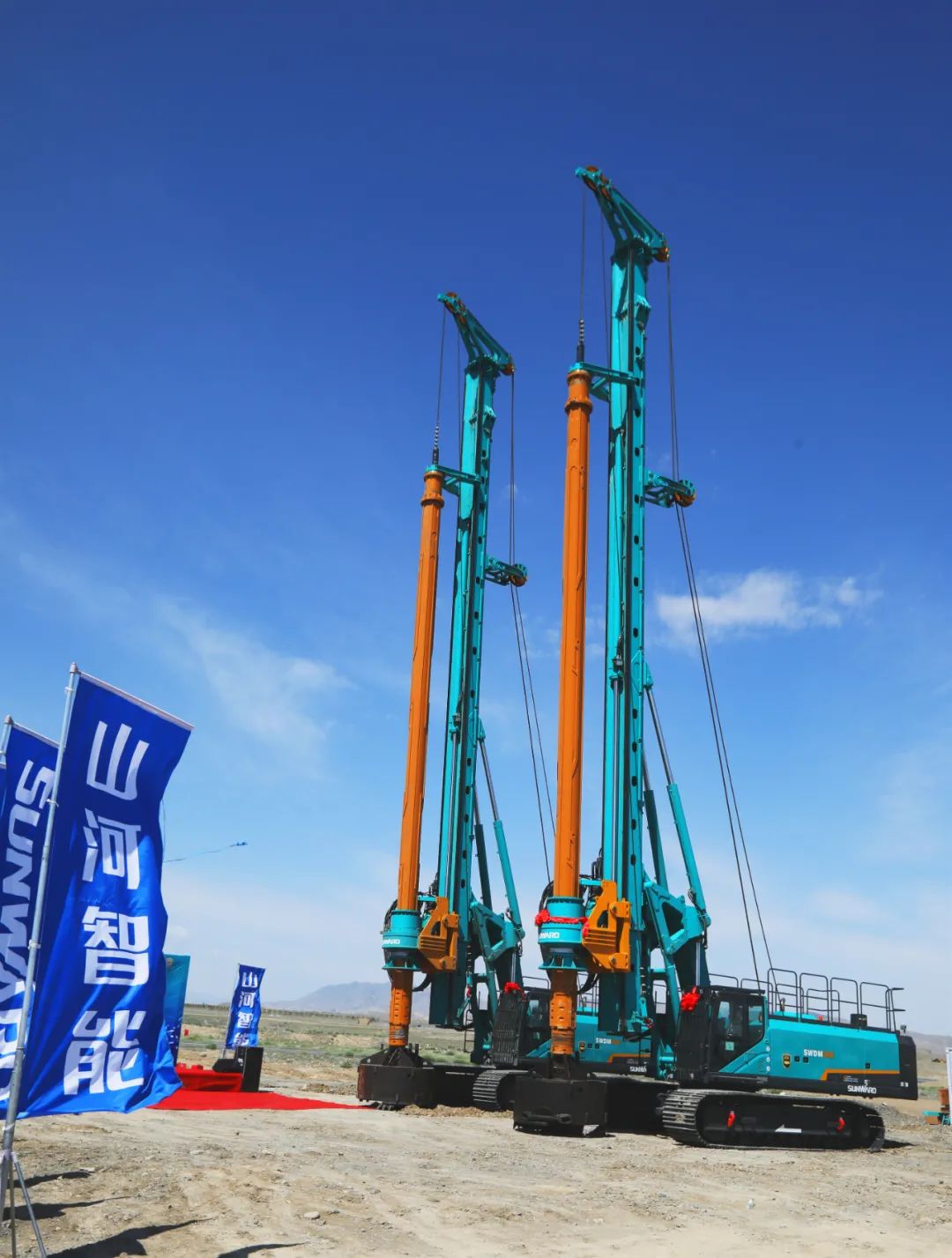 云顶国际yd888智能产品交付中国能建葛洲坝集团，，，，助力建设大美新疆