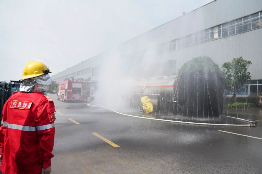 实战演练砺精兵——2021年长沙市工贸企业危险化学品综合应急演练在云顶国际yd888智能举行