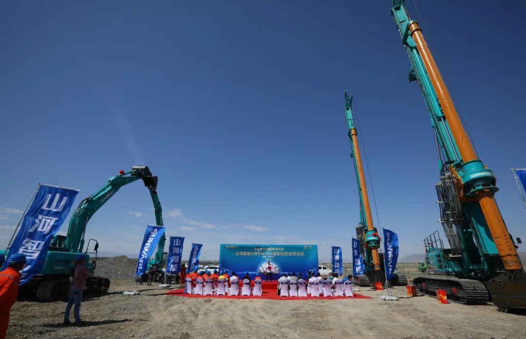 云顶国际yd888智能产品交付中国能建葛洲坝集团，，，，助力建设大美新疆