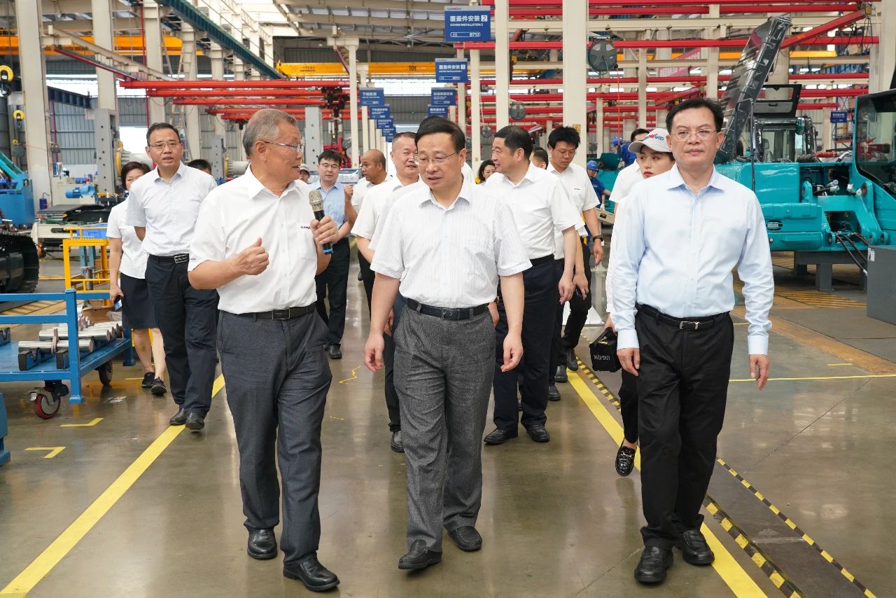 国家统计局总经济师毛盛勇率团调研考察云顶国际yd888智能