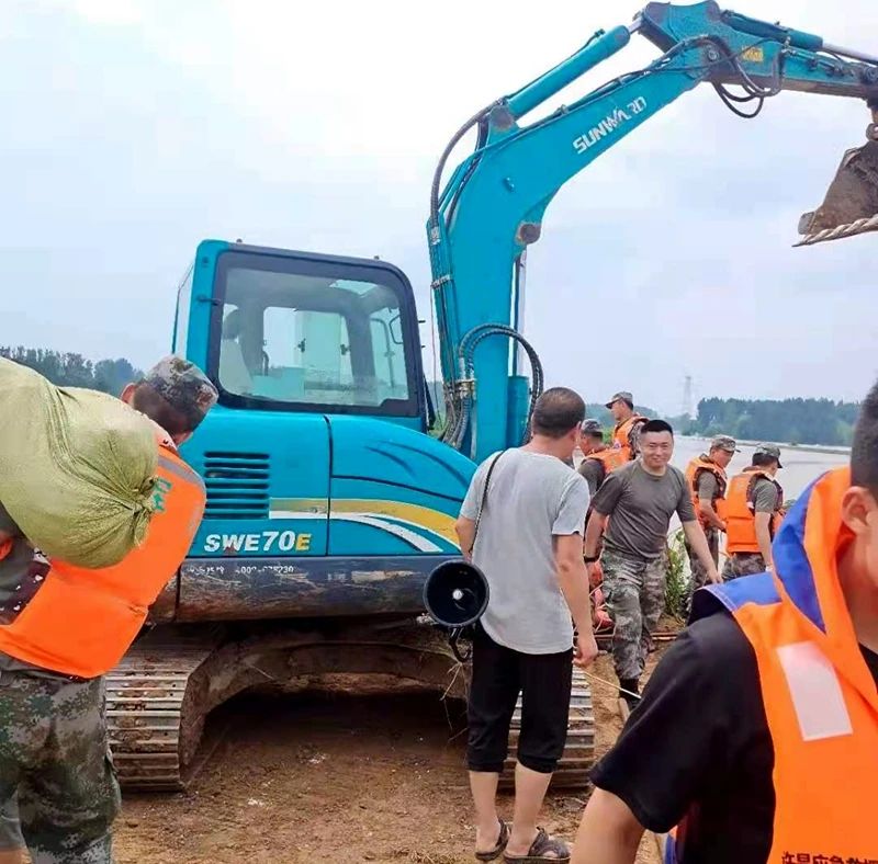 云顶国际yd888智能装备驰援河南，，，，助建家园防地