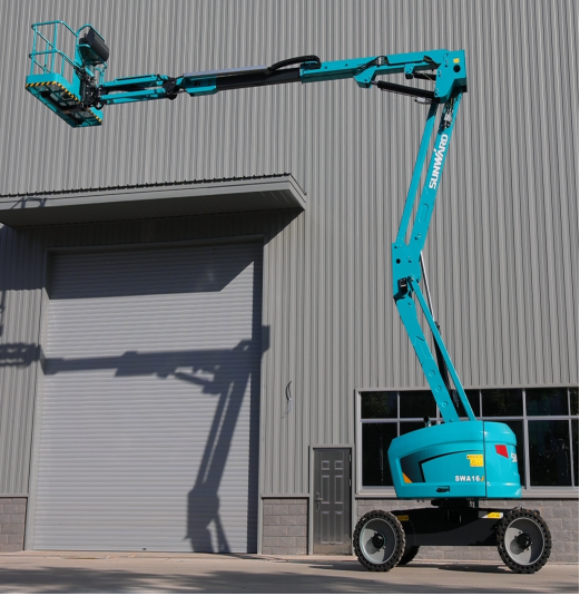 匠心打造！云顶国际yd888智能曲臂式高空作业平台正式投放市场