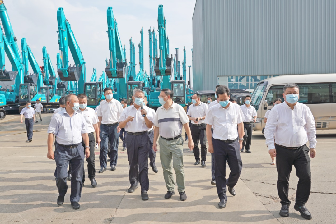 湖南省委常委、省委秘书长张剑飞一行调研云顶国际yd888智能