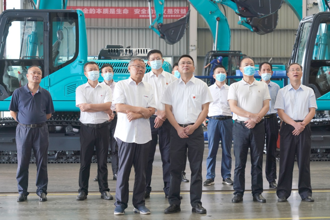 长沙市委常委、市纪委书记胡卫兵考察调研云顶国际yd888智能