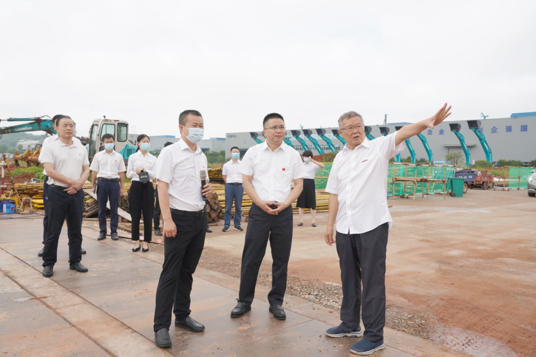 长沙市委常委、市纪委书记胡卫兵考察调研云顶国际yd888智能