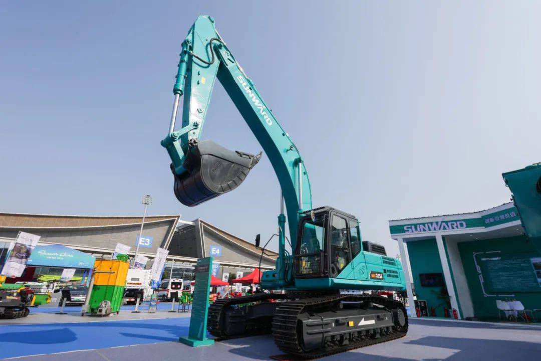 亮相中非经贸展览会！云顶国际yd888智能尽展工程机械国产品牌魅力