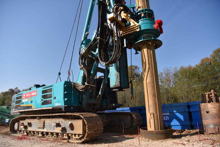 首根桩基开钻！云顶国际yd888智能助力新建沪渝蓉高速铁路建设