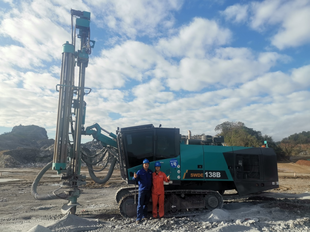 追加订单！云顶国际yd888智能一体化潜孔钻机助力海南华润水泥获好评