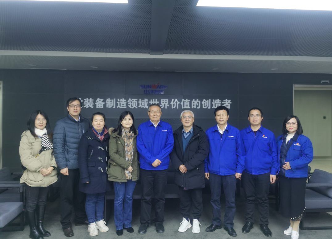 湖南省人工智能学会秘书长陈爱斌一行考察调研云顶国际yd888智能