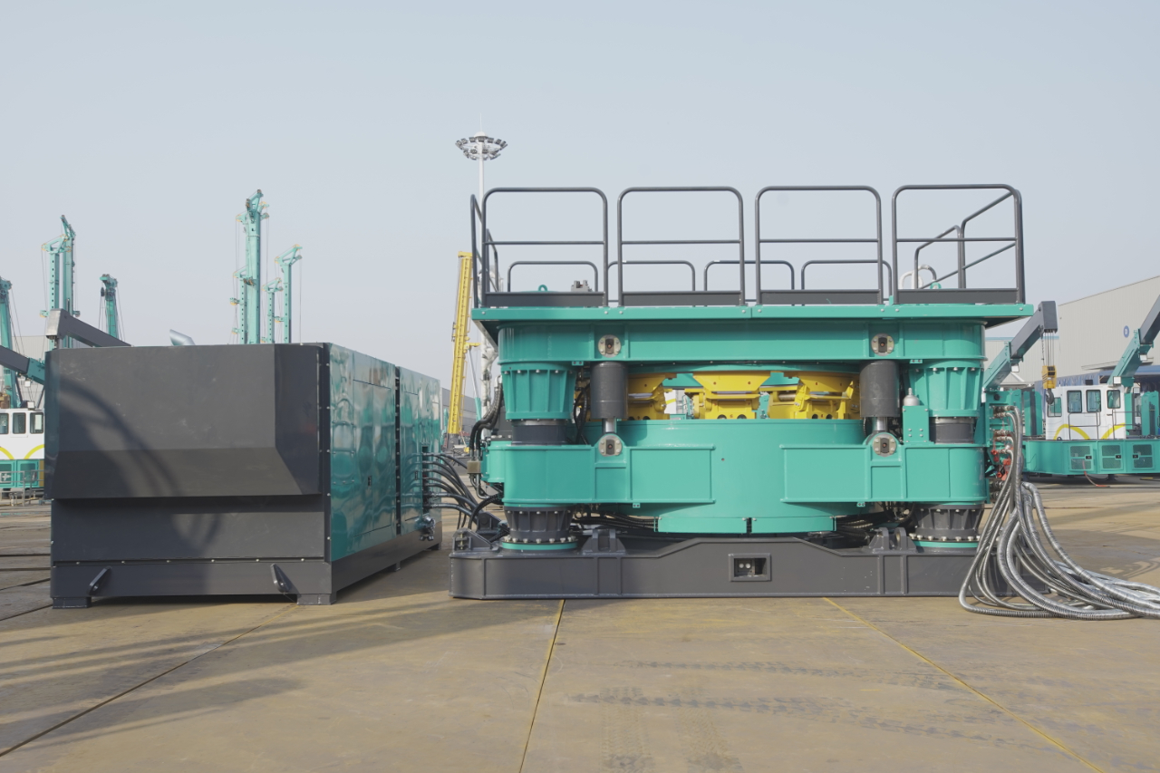 清静高效更环保！云顶国际yd888智能全回转全套管施工再添新利器