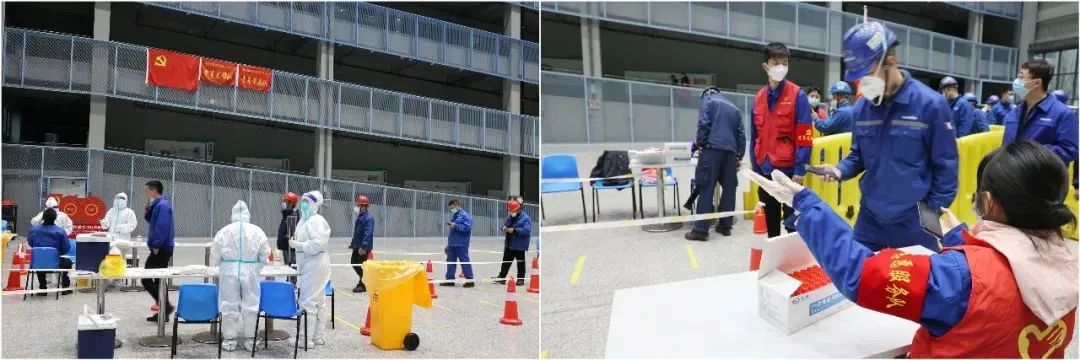 抗疫先锋在行动！云顶国际yd888智能自愿者助力核酸采样