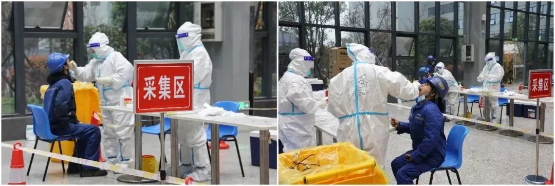 抗疫先锋在行动！云顶国际yd888智能自愿者助力核酸采样