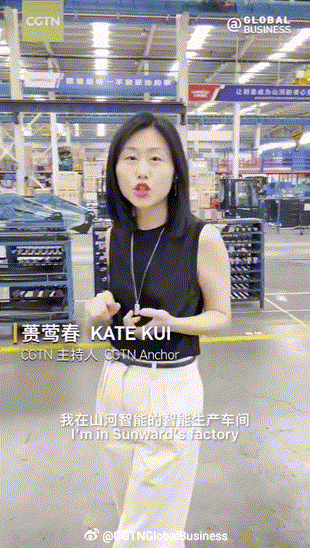 CGTN探厂！专访云顶国际yd888智能董事长、首席专家何清华花絮来了