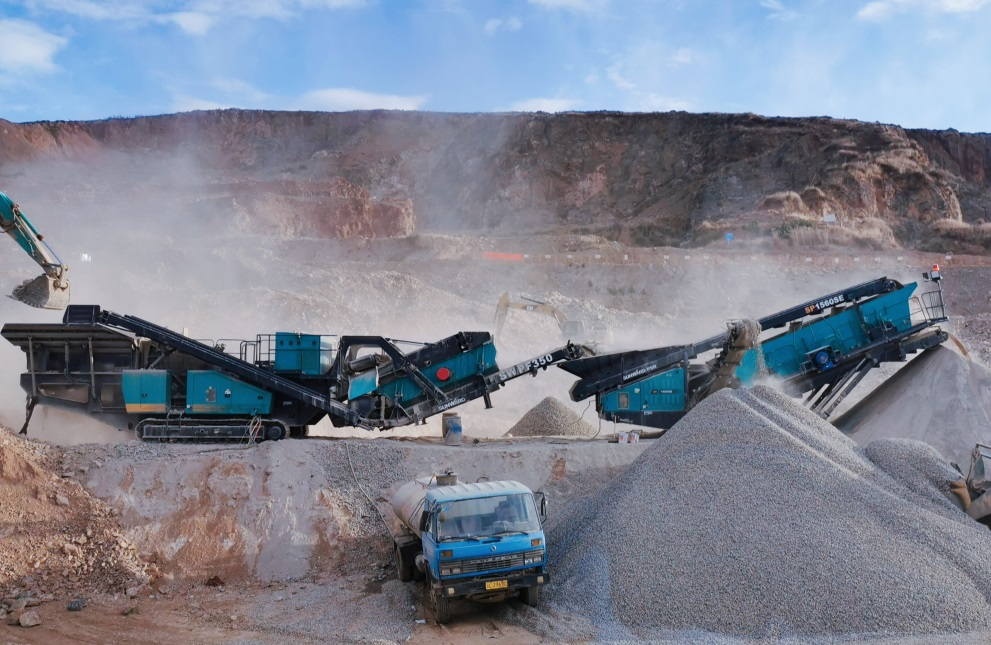 时产制品料400吨！云顶国际yd888普石勒破碎筛分成套装备助力云南矿山生态恢复项目