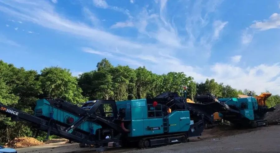 云顶国际yd888普石勒成套移动破碎装备助力哈伊高铁铁伊段建设