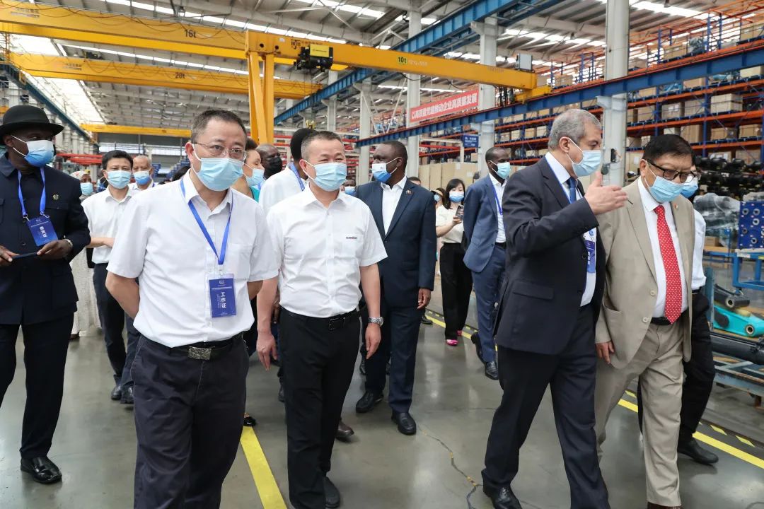 非洲驻华使节走访云顶国际yd888智能