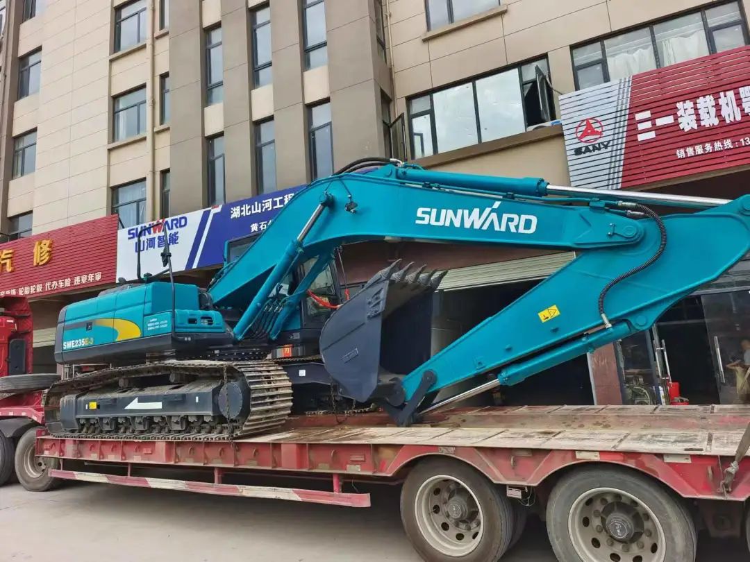 全款拿下！云顶国际yd888智能挖掘机奔赴工地一线