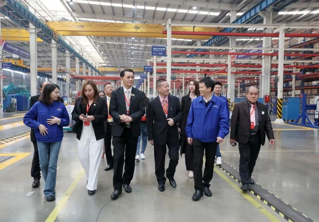 泰国代表团到访云顶国际yd888智能