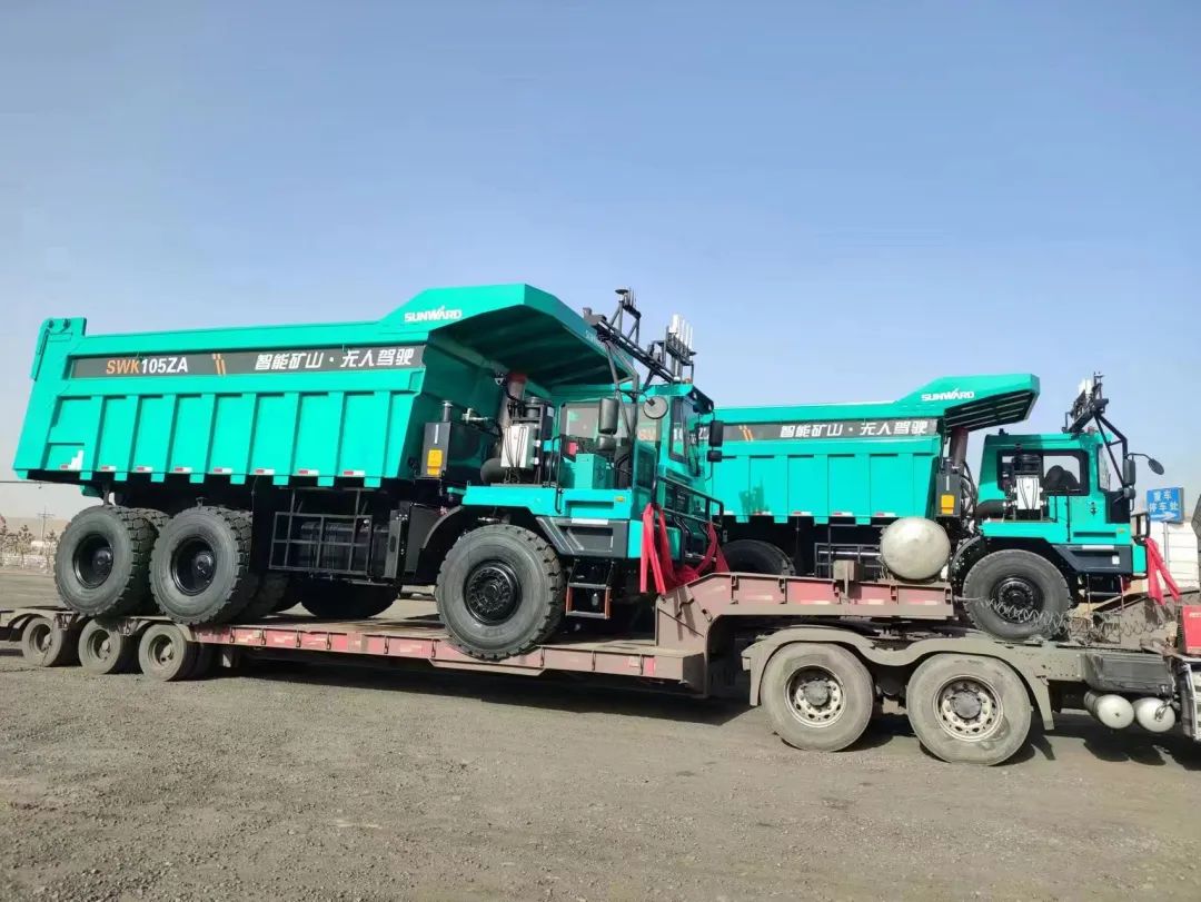 助力数智矿山建设！云顶国际yd888巨鼎无人驾驶矿卡再交付