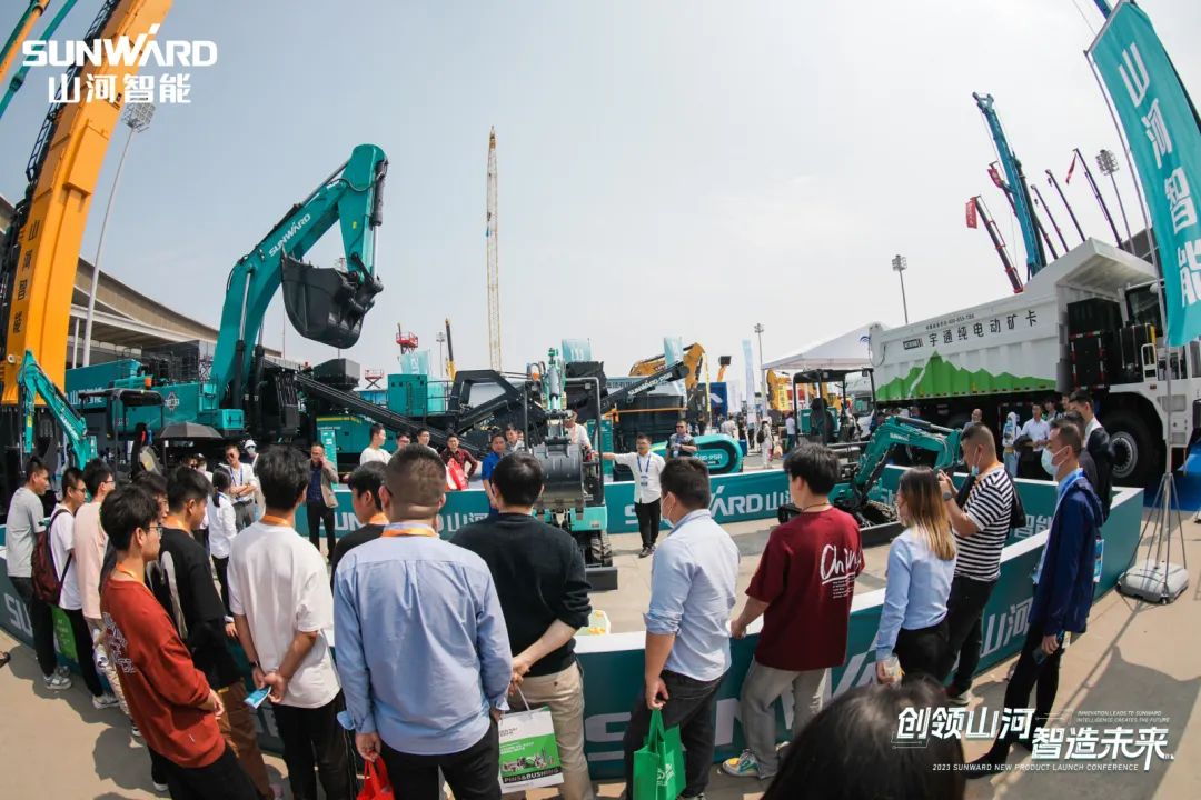 2023 CICEE | 云顶国际yd888智能亮相2023长沙国际工程机械展！智能化、电动化产品站C位