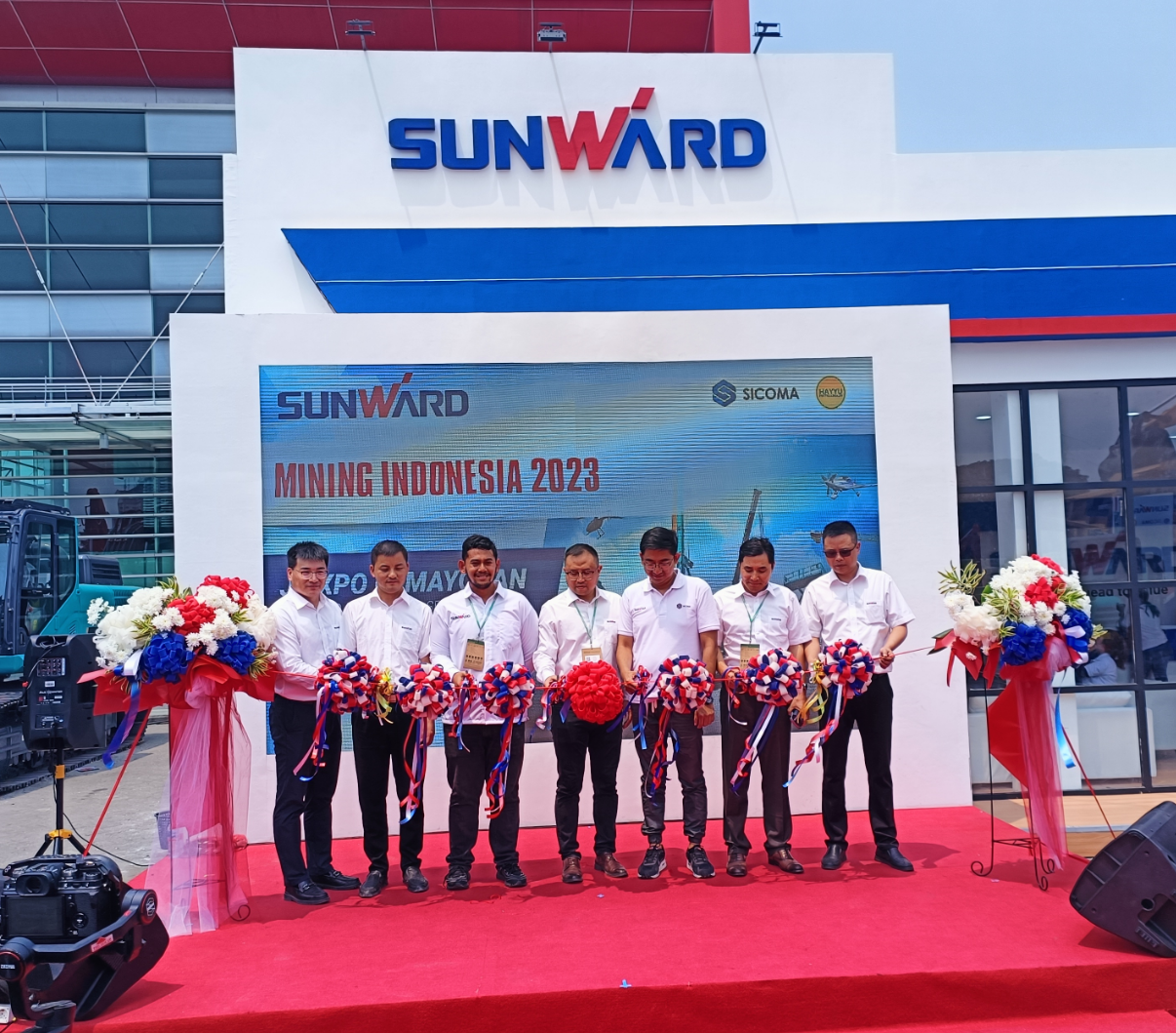 深耕细作，，，，，，逆势增添！云顶国际yd888智能艳服亮相印尼雅加达矿业展