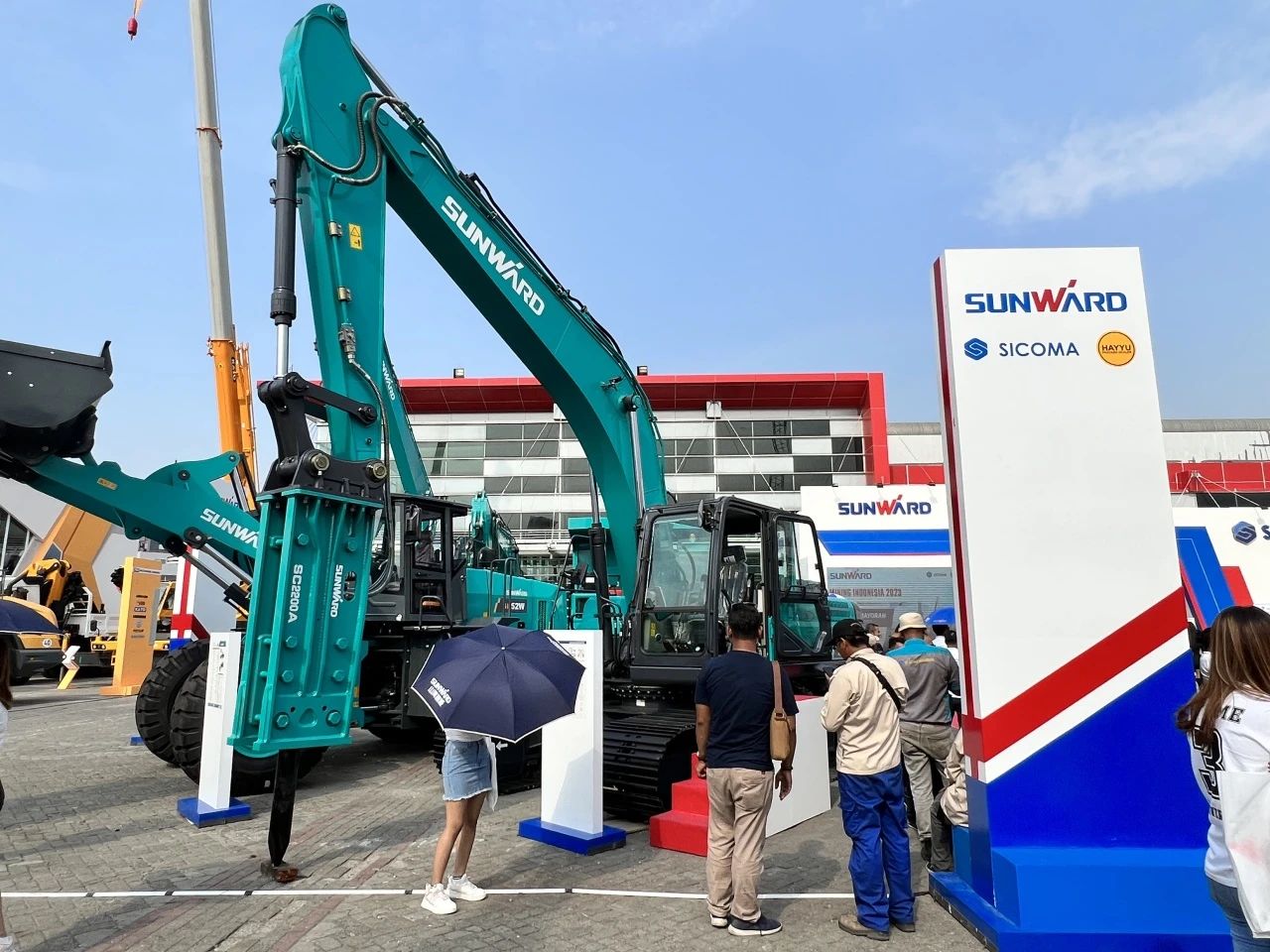 深耕细作，，，，，，逆势增添！云顶国际yd888智能艳服亮相印尼雅加达矿业展