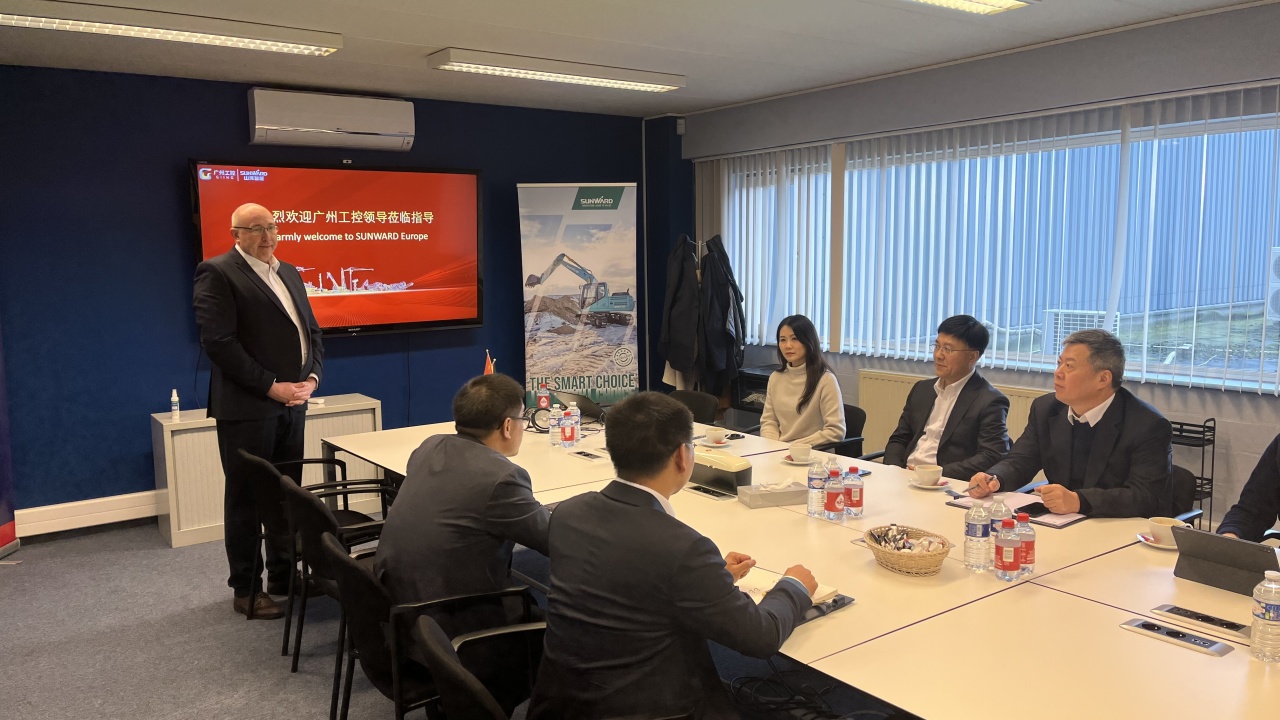 广州工控党委书记、董事长景广军率队赴云顶国际yd888智能欧洲子公司考察