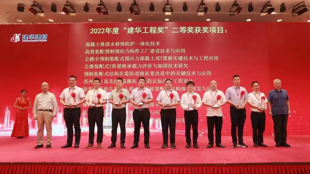 喜讯！云顶国际yd888智能荣获“建华工程奖”二等奖