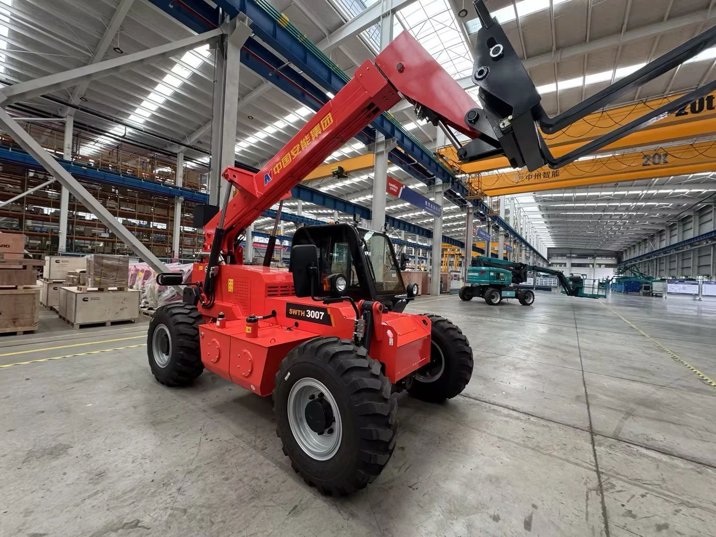 应运而生，，，，，，，“急”速响应！云顶国际yd888智能伸缩臂叉装车进军应抢救援领域