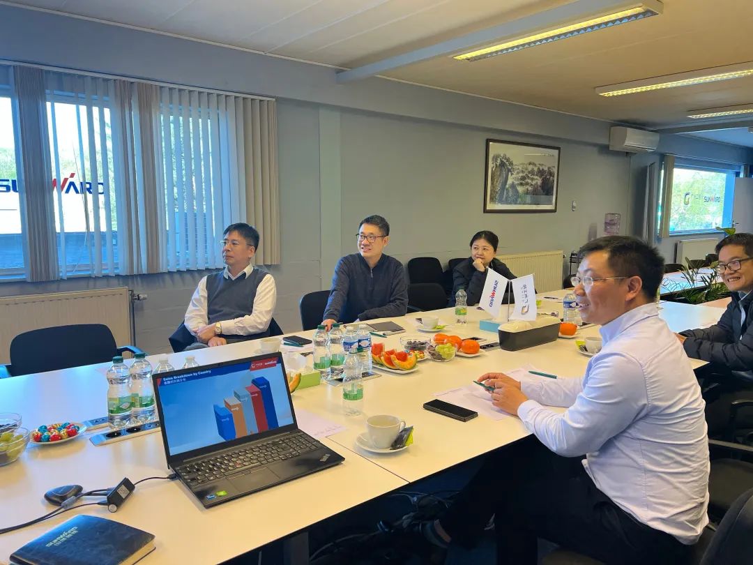 云顶国际yd888智能董事长付向东带队赴欧洲子公司考察调研