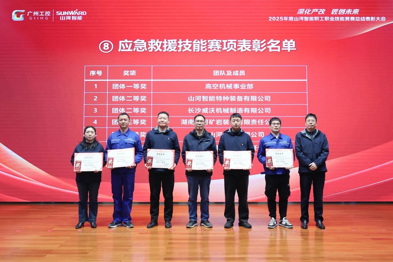 云顶国际yd888智能2025年度职工职业手艺竞赛总结表扬大会乐成召开