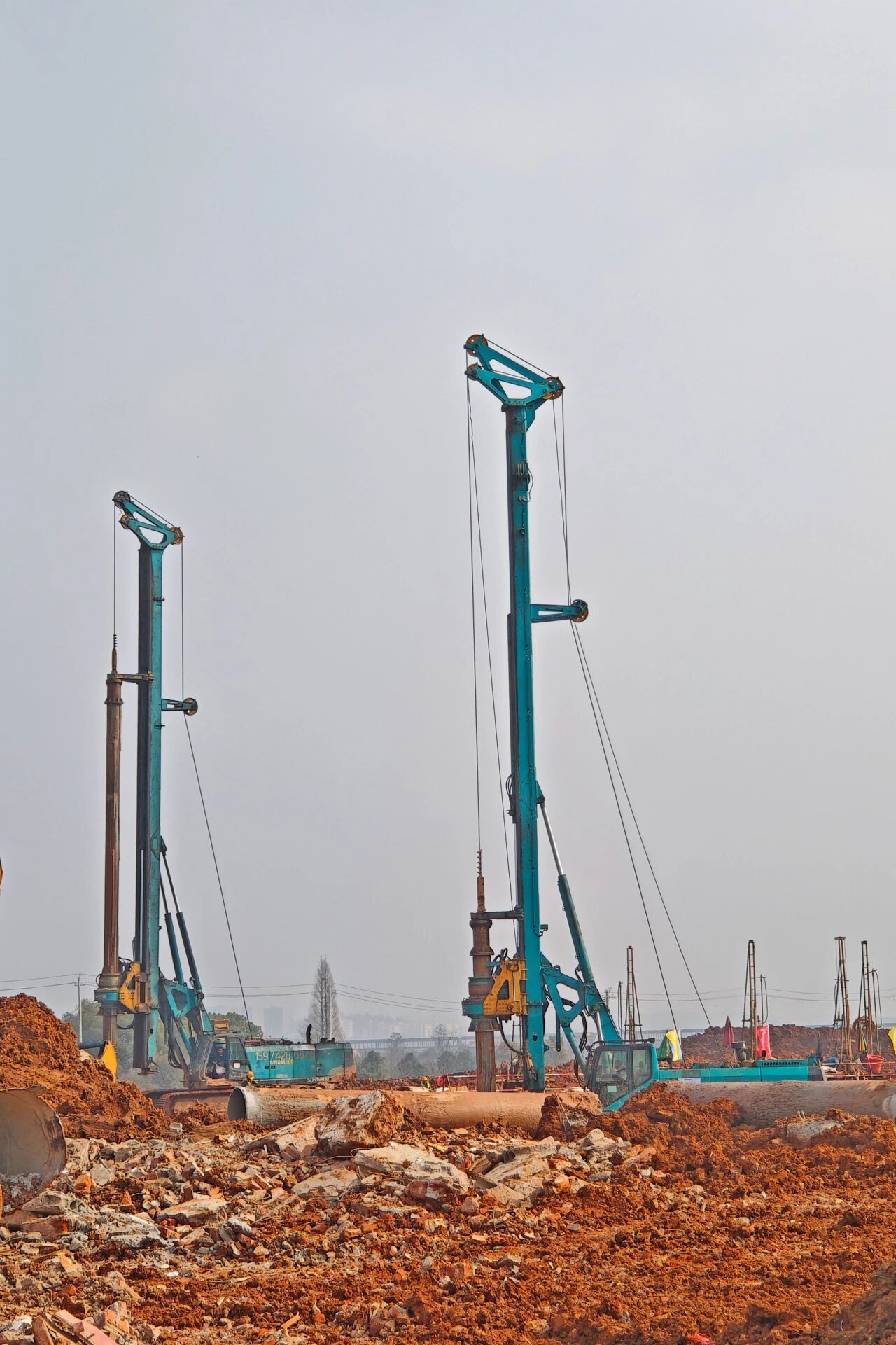 刷新“进度条”、修建新地标！云顶国际yd888智能旋挖集群助力长沙奥体中心建设